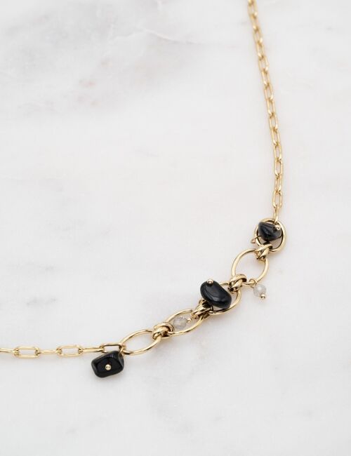 Collier Isaé - onyx