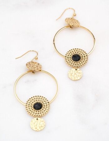 Boucles Andorin - onyx 1