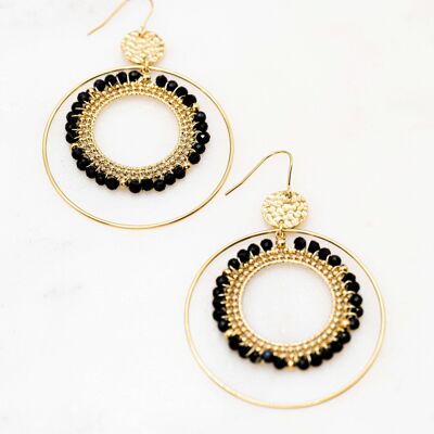 Boucles Viviano - onyx