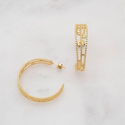Carmella Earrings - Gold