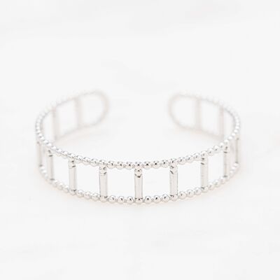 Castile bangle - silver