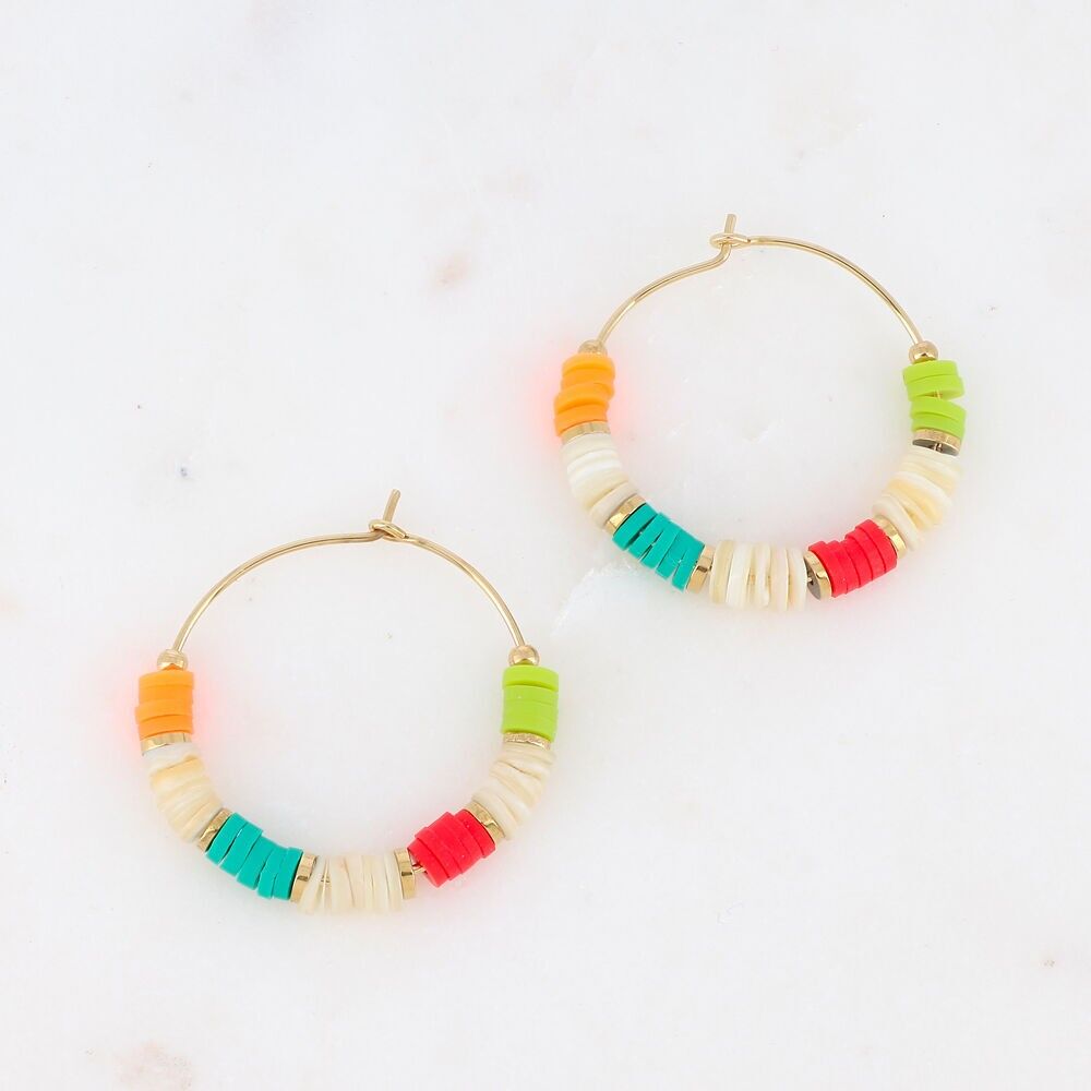 Boucles Boraelie - Doré Multi