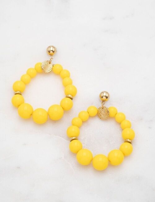 Boucles Soriana - Doré jaune