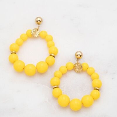 Soriana earrings - Yellow gold
