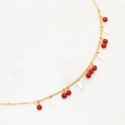 Mineralia Necklace - Tinted Vegetal Coral