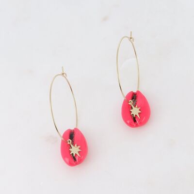 Caurisun earrings - Pink