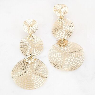 Nejmie earrings - gold