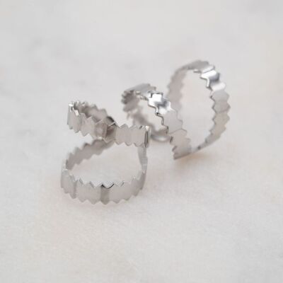Néa ear cuff earrings - Silver