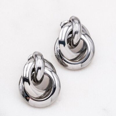 Anouk earrings - silver