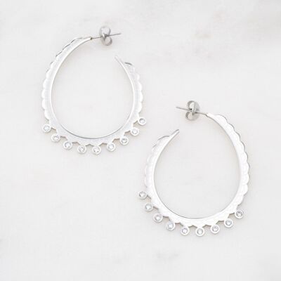 Joséphine earrings - silver
