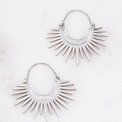 Mia earrings - silver