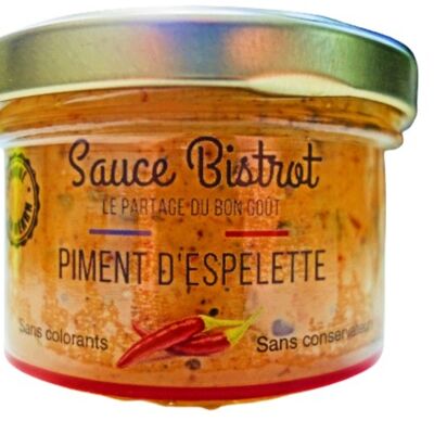 Sauce au piment d'ESPELETTE