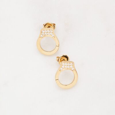 Notte earrings - White gold