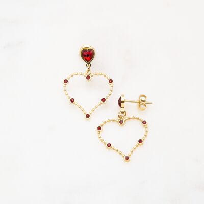 Amariel earrings - Red gold