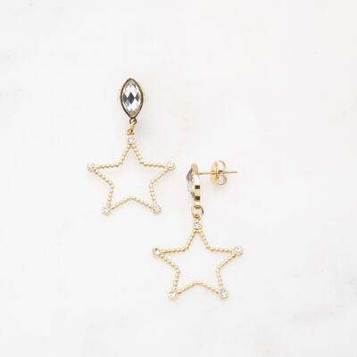 Galadriel earrings - White gold