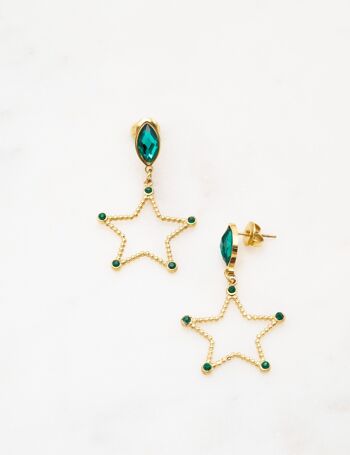 Boucles Galadriel - Doré vert 1