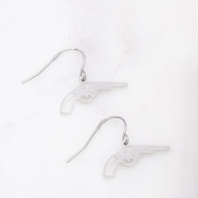 Gunny earrings - Silver