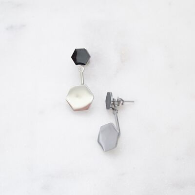 Jackety Earrings - Silver
