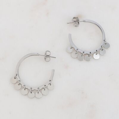 Leonor earrings - silver