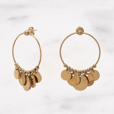 Lily earrings - Gold