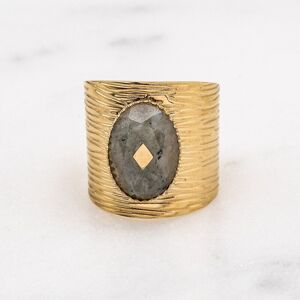 Bague Delsin - Labradorite