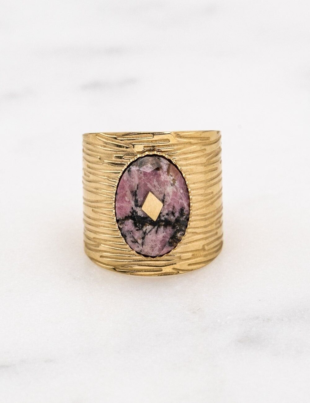 Delsin Ring - Rhodonit