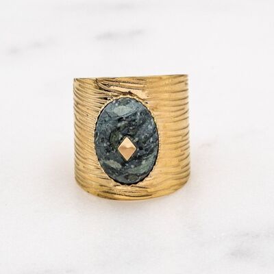 Bague Delsin - Turquoise Africaine