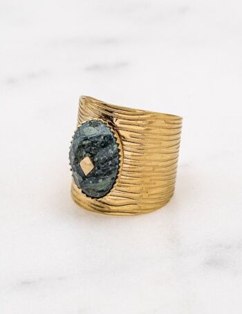 Bague Delsin - Turquoise Africaine 3