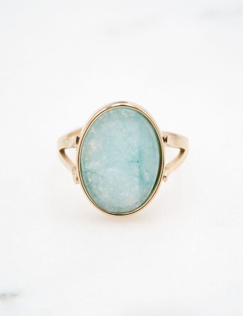 Bague Elnaé - amazonite