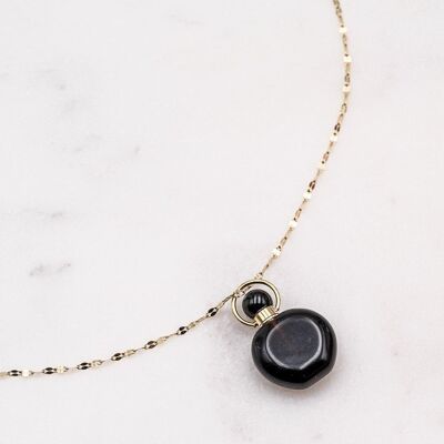 Fragrance Necklace - SMALL - Onyx