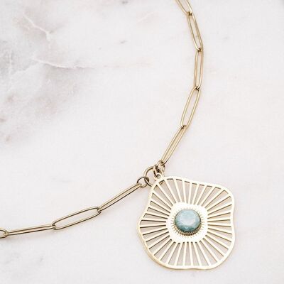 Collier Appoline - amazonite