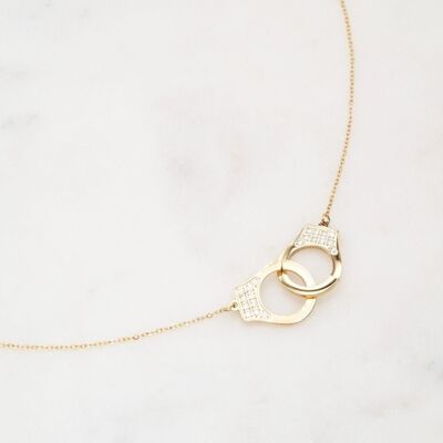 Necklace Notte - Black gold