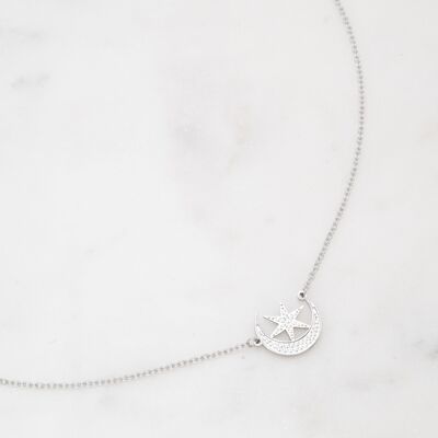 Collar Talitha - Plata blanca