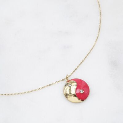 Lyn necklace - Red gold