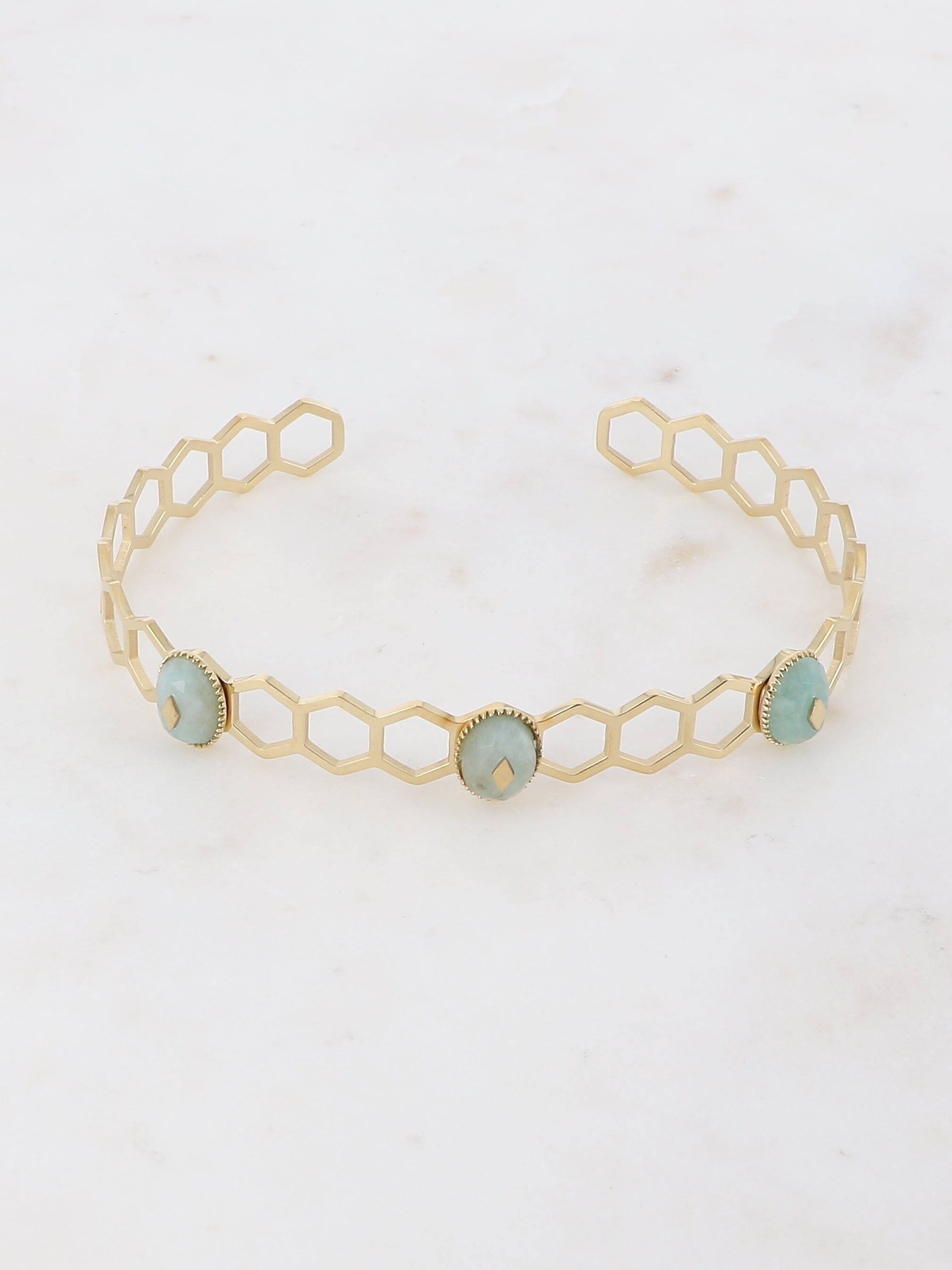 Micoya bangle - amazonite