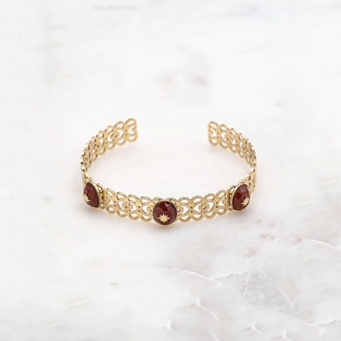 Brazalete Calixte - Cornalina