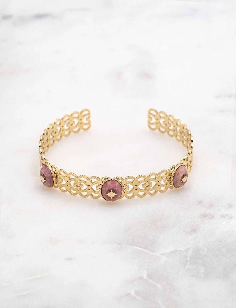 Bracciale Calixte - Rhodonite