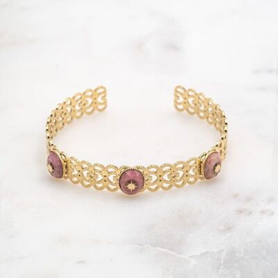 Calixte Bangle - Rhodonite