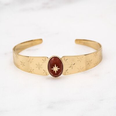 Madonna Bangle - Carnelian