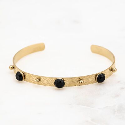 Theodora Bangle - onyx