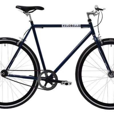 SOHO - Blue - SINGLE SPEED BIKE EXCLUSIVE 21 - 580 - Black