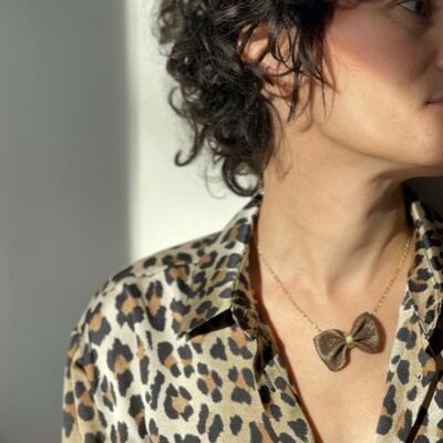 juliette bronze necklace