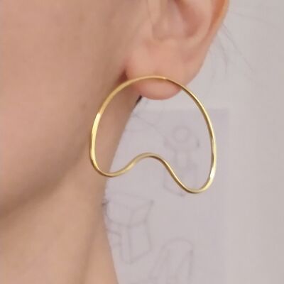 New shape earrings