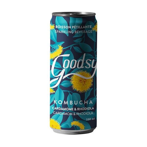 12 lattine di kombucha energy boost da 330 ml