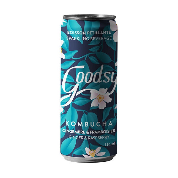 12 Dosen Ingwer-Kombucha 330 ml