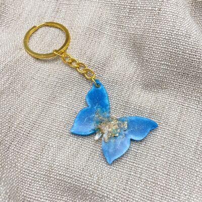 butterfly keyring