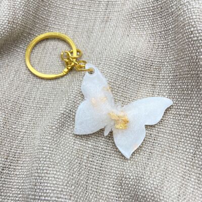 butterfly keyring