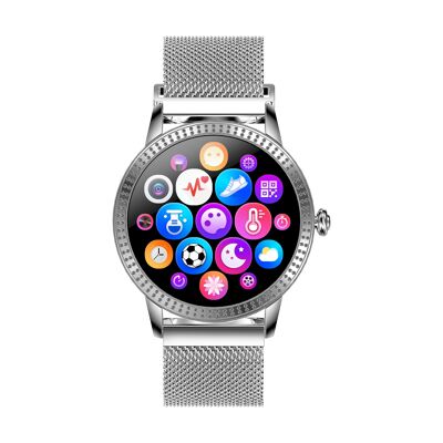 Jewel Silver Smartwatch