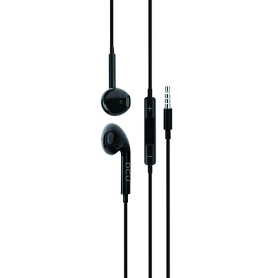 Jack 3.5mm stereo black earphone