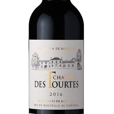 CHATEAU DES TOURTES, CLASSIC CUVEE, BLAYE COTES DE BORDEAUX, RED 375mL